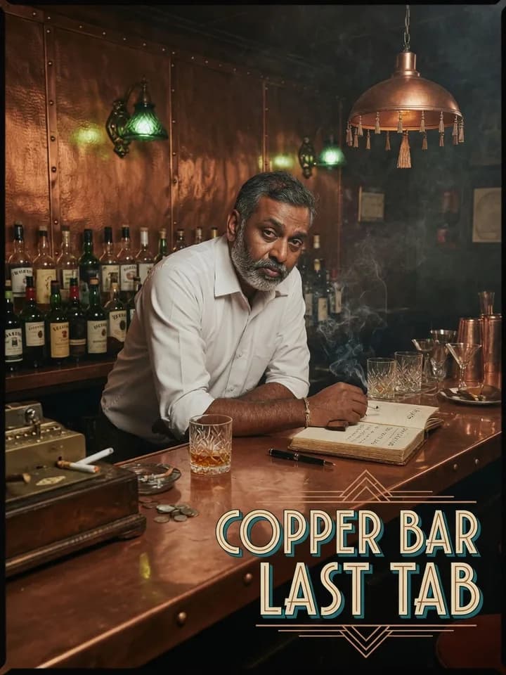 Copper Bar Last Tab